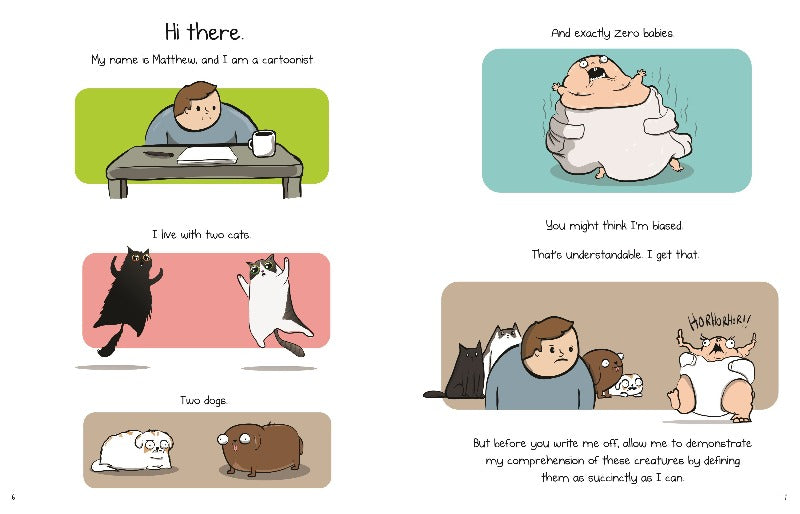 Why my cat is more impressive than your baby. Hilarious book for cat lovers.A vast wealth of never-before-seen Oatmeal comics, including informative guides on how to comfortably sleep next to your cat;