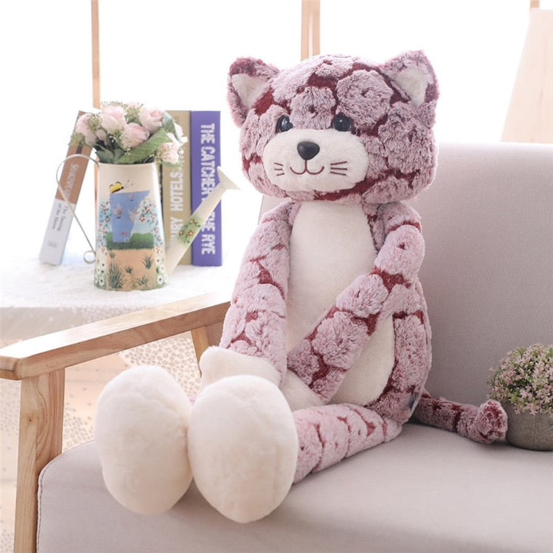 Milo plush cat stuffed toy. Adorable gift for cat lovers.