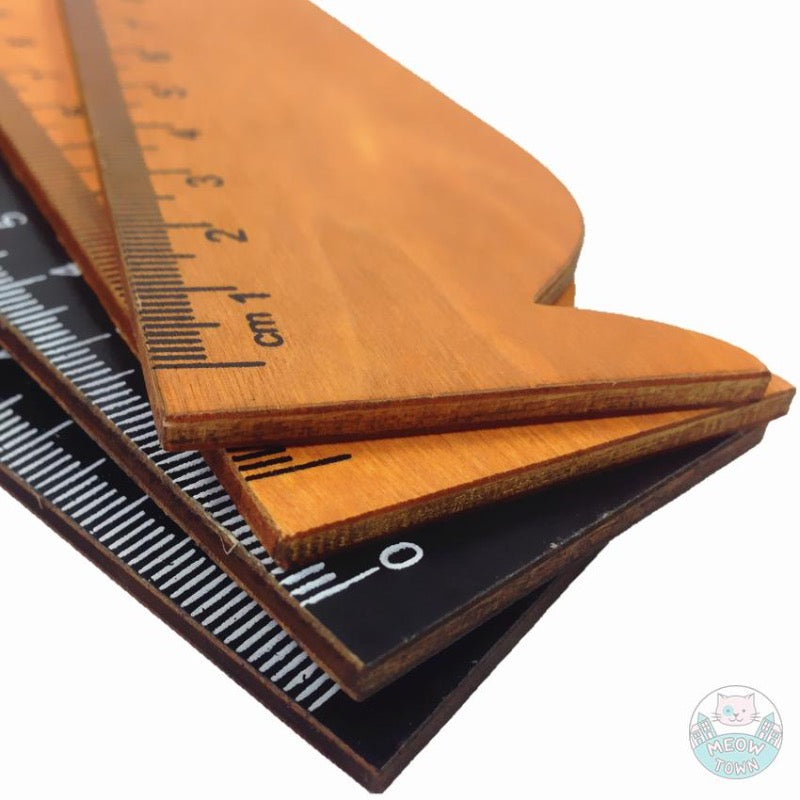Wood Ruler Set Wooden Ruler Set – Meow Town