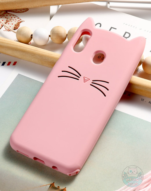 Samsung Case - Cat Ears - Pink