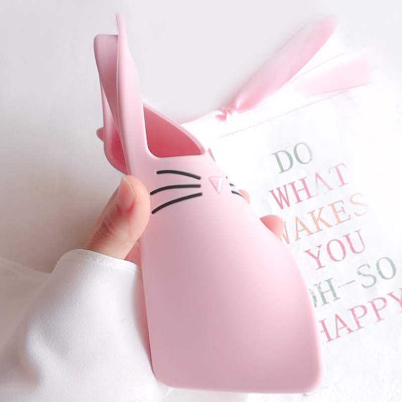 cute cat silicone phone case for cat lovers